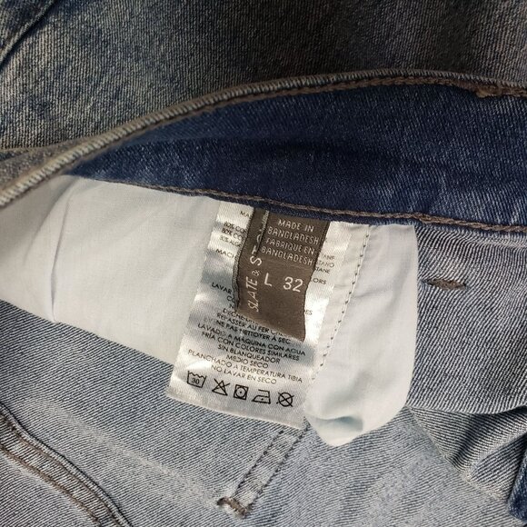 Slate & Stone Denim Collection Men's Sloan Standard Slim Jeans 38/32 EXCELLENT!! - Picture 8 of 8